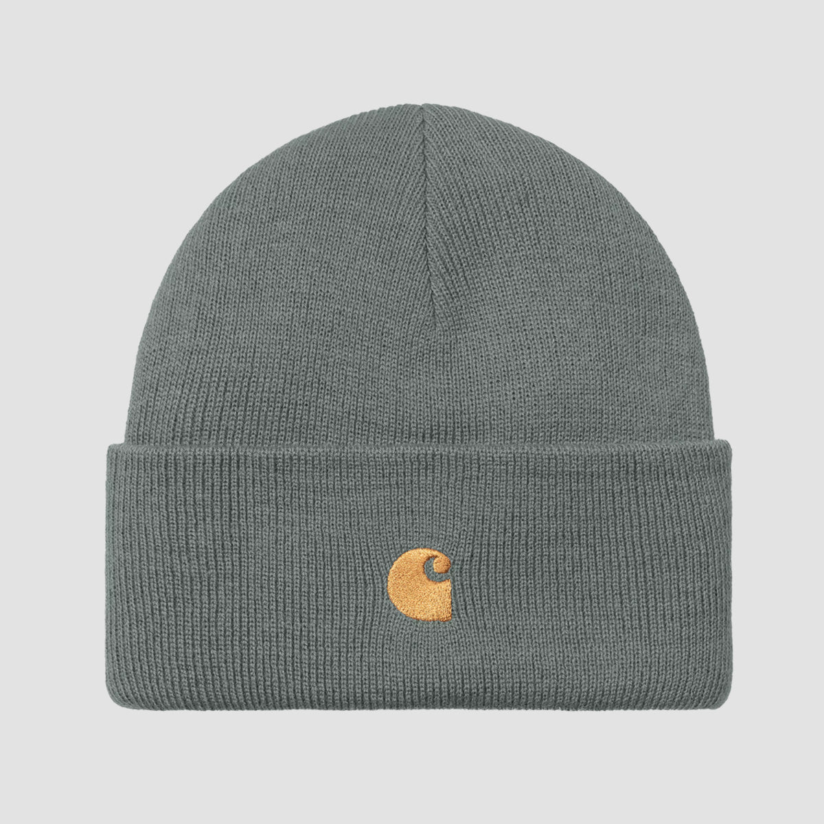 Carhartt WIP Chase Beanie Velvet Green/Gold