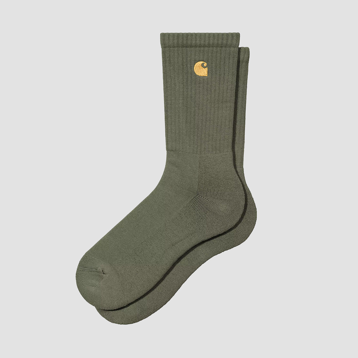 Carhartt WIP Chase Socks Leaf/Gold