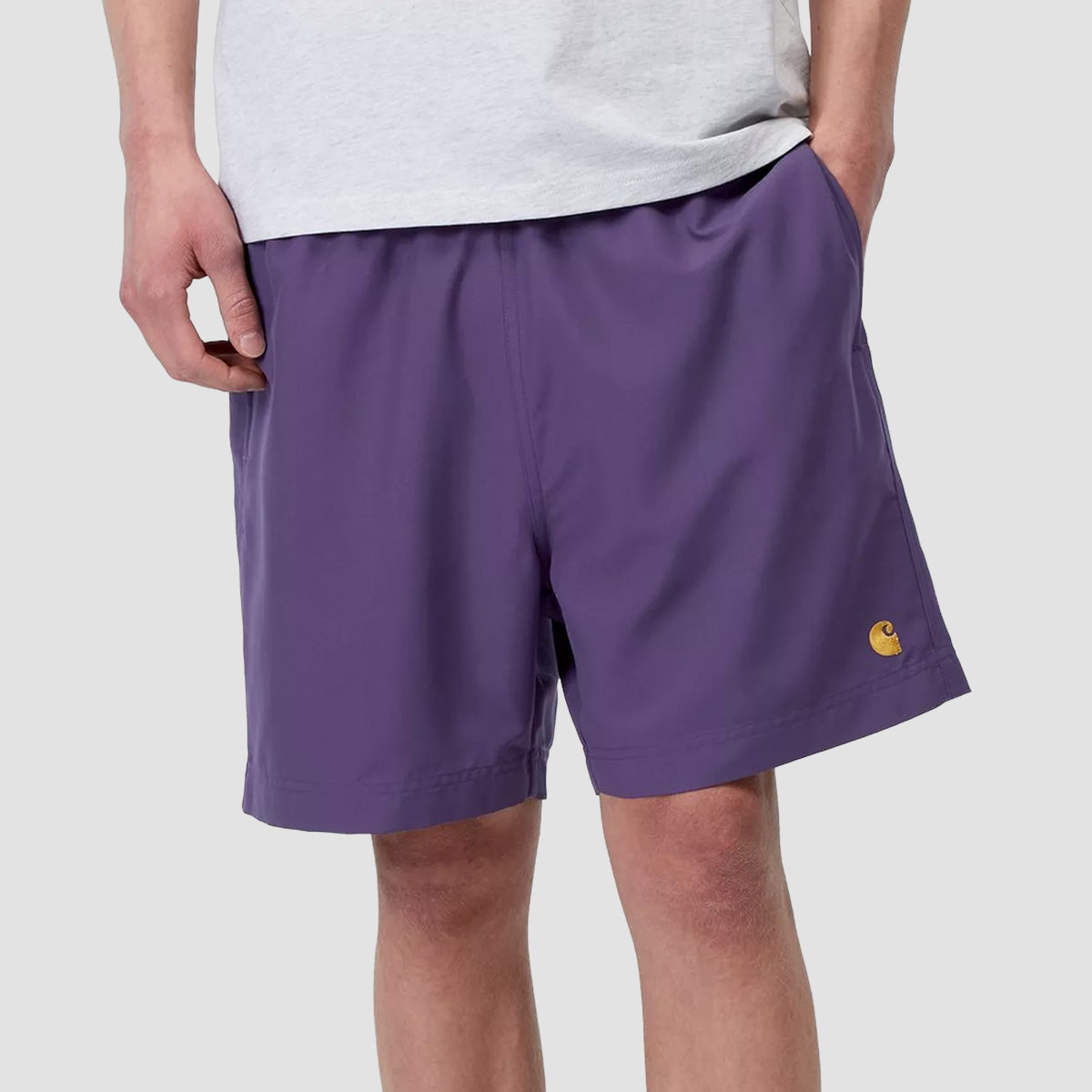 Carhartt WIP Chase Swim Trunks Calla/Gold