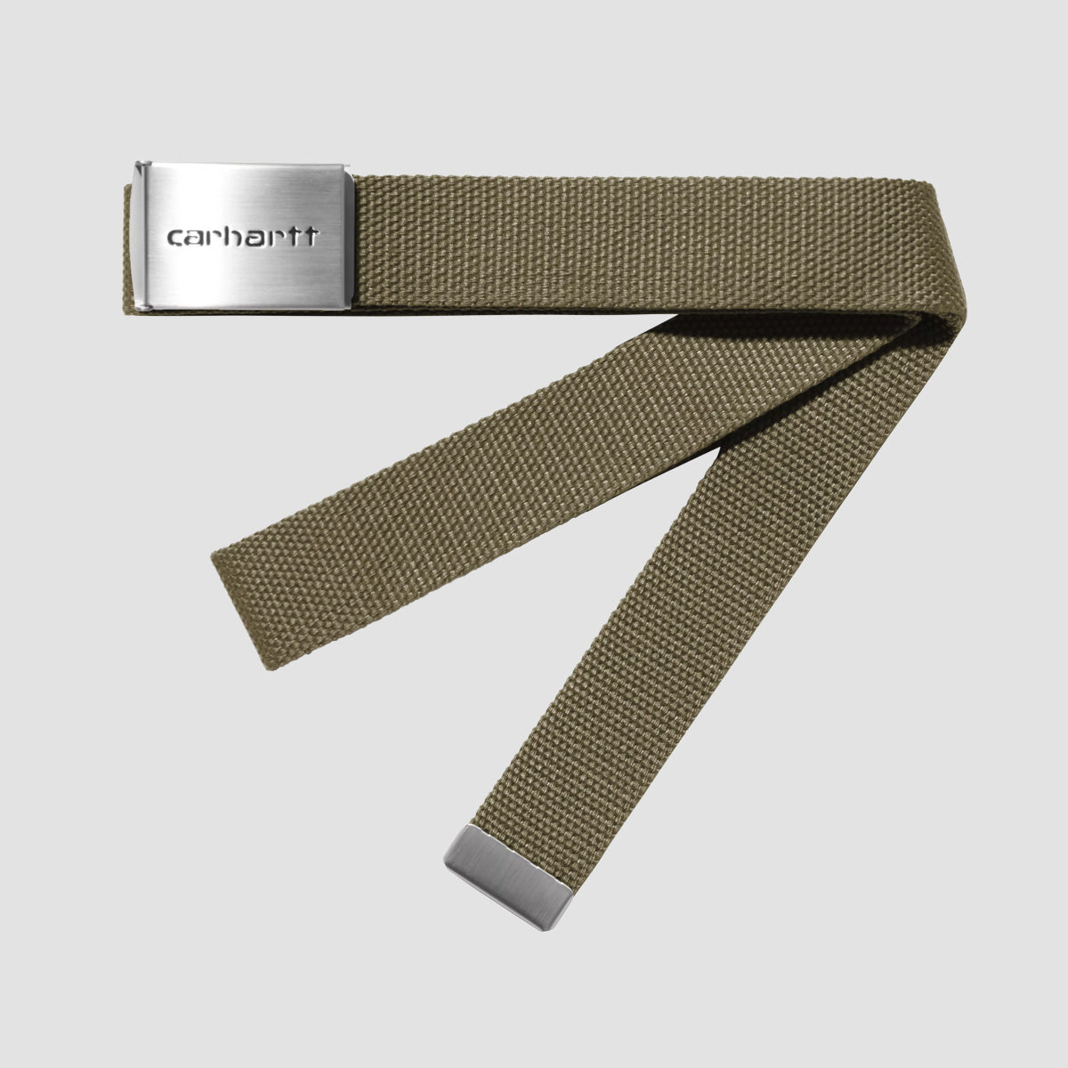 Carhartt WIP Clip Belt Chrome Brass