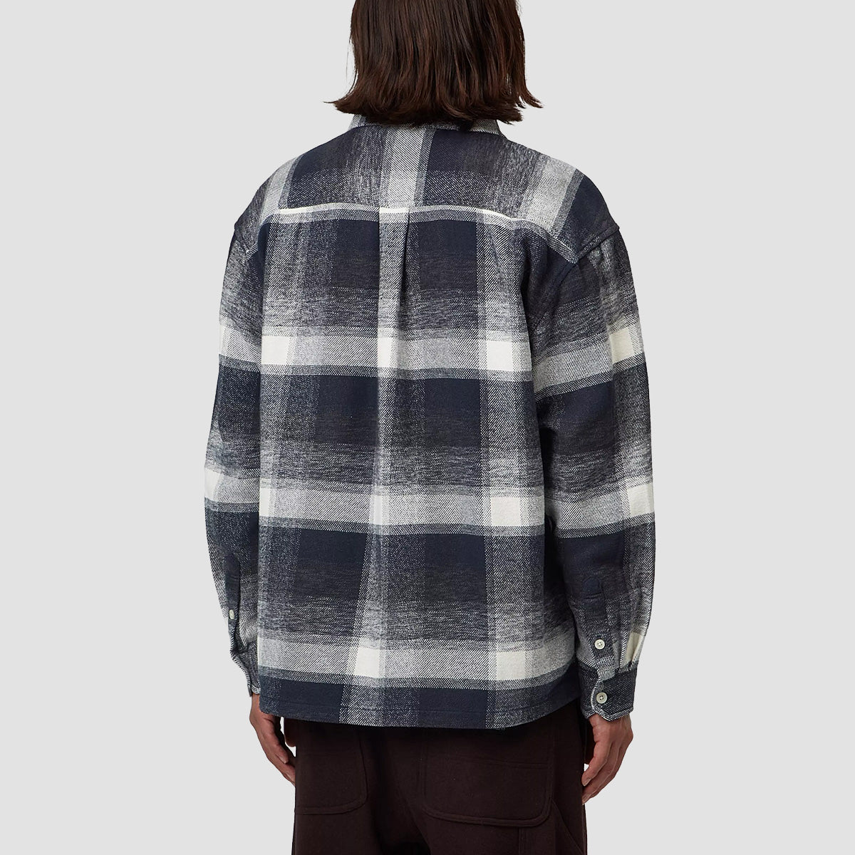 Carhartt WIP Esterson Longsleeve Shirt Esterson Check/Dark Navy