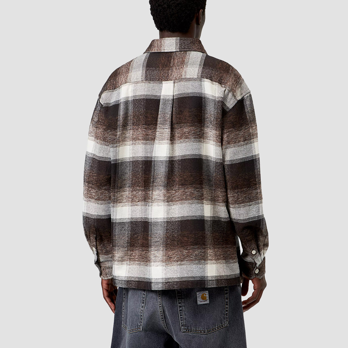 Carhartt WIP Esterson Longsleeve Shirt Esterson Check/Tobacco