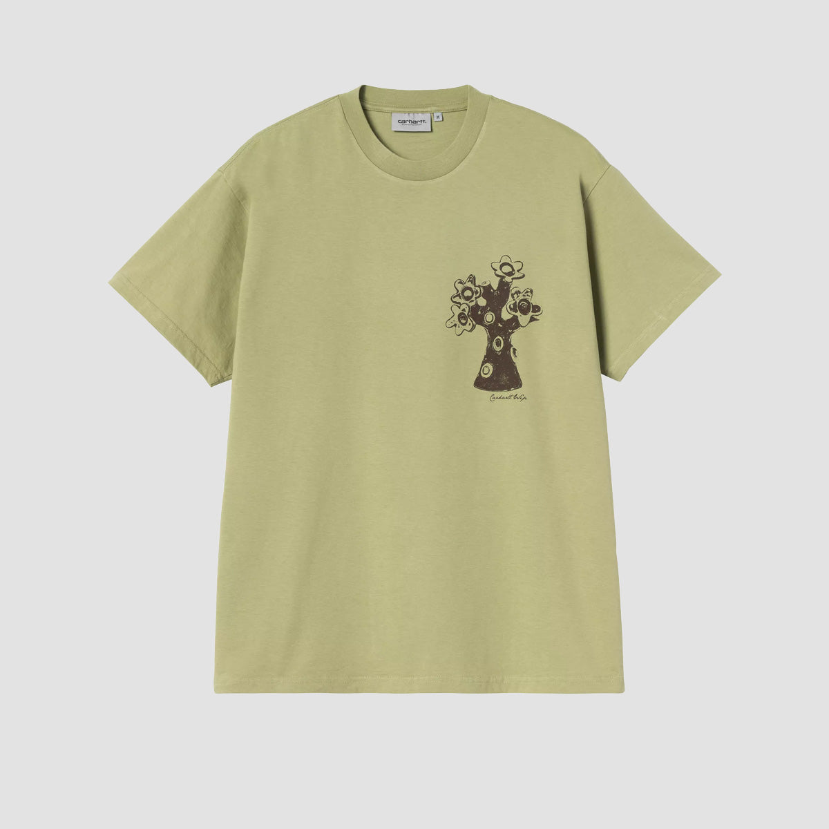 Carhartt WIP Forma T-Shirt Gentle Green Heavy Stone Wash