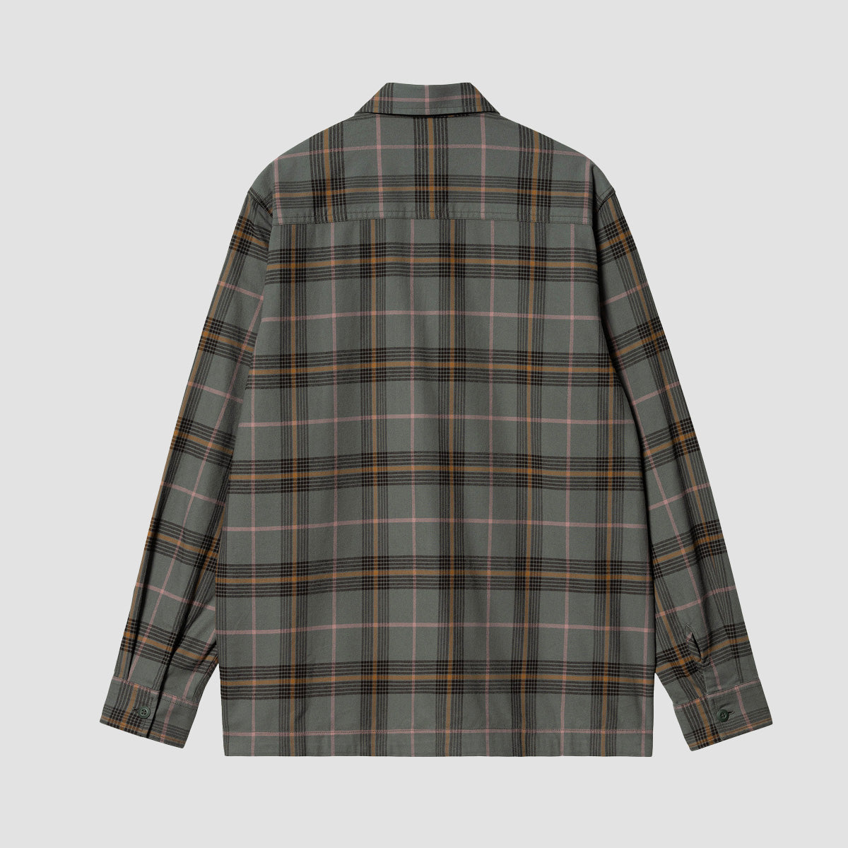 Carhartt WIP Hadley Check Longsleeve Shirt Jura