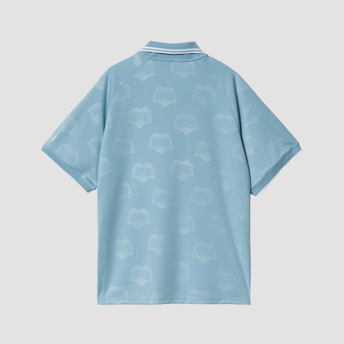 Carhartt WIP Hartt's Football T-Shirt Heart Train Jacquard Bluebird