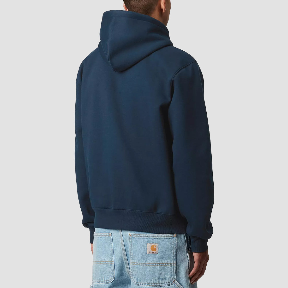 Carhartt WIP Hooded Pullover Hoodie Ink/Air Yellow