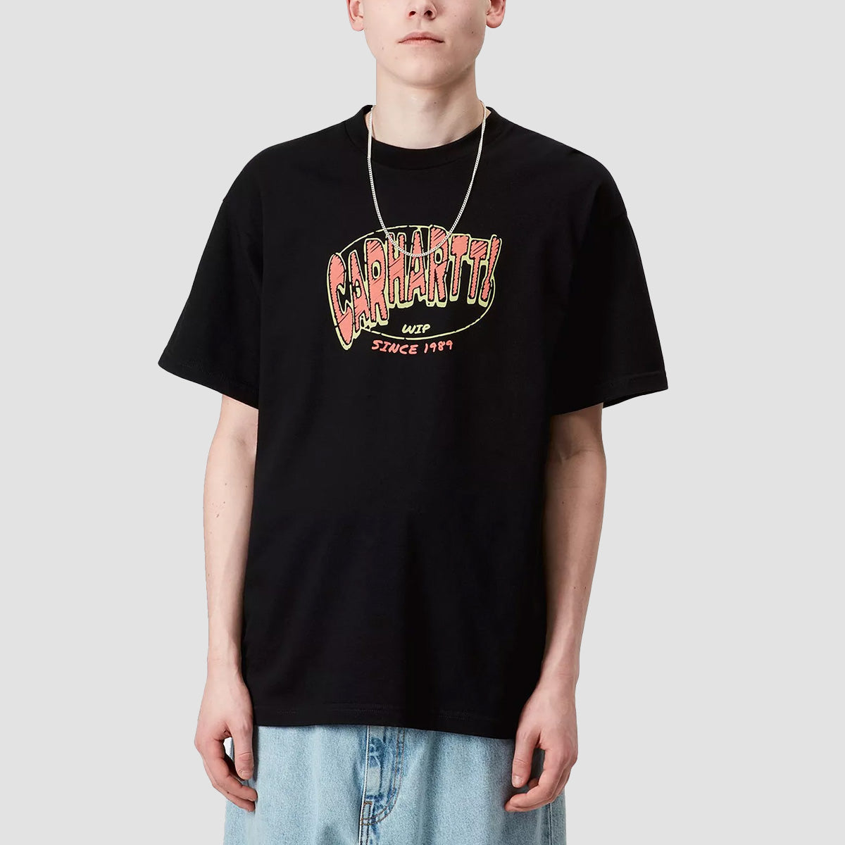 Carhartt WIP Hot Script T-Shirt Black
