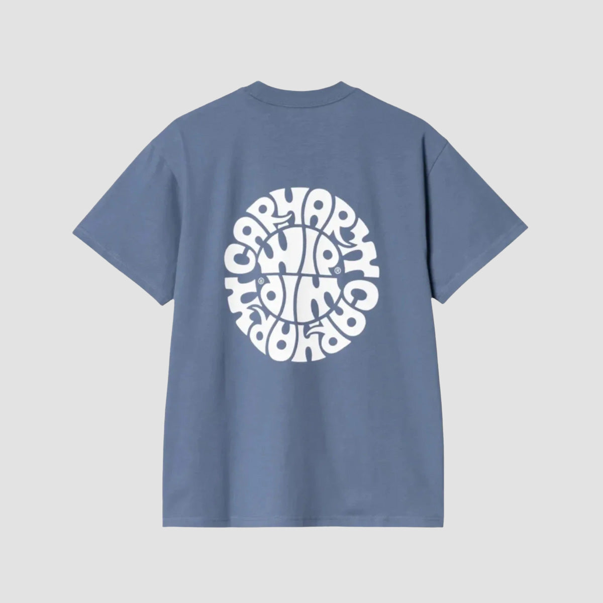 Carhartt WIP Jazzy T-Shirt Blue Iris/White