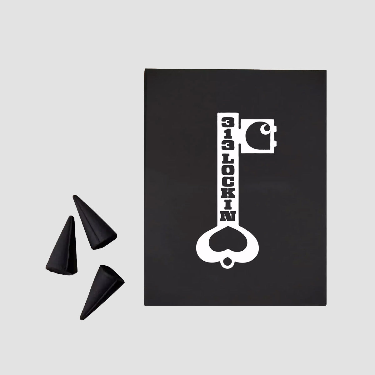 Carhartt WIP Locked Cone Wood Powder Incense White/Black