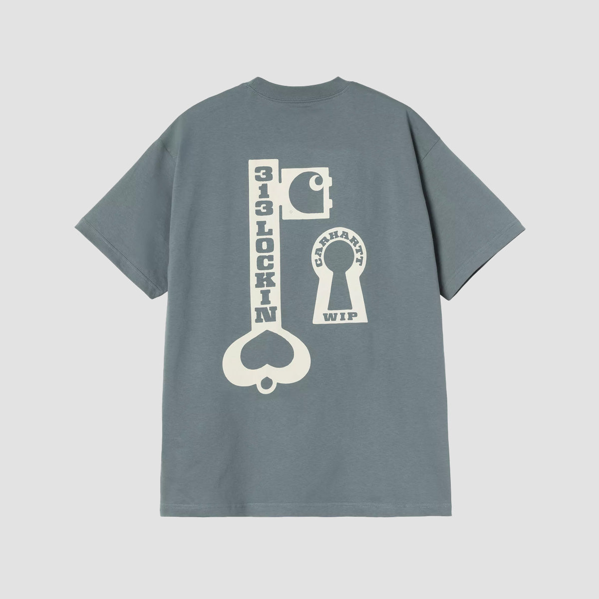 Carhartt WIP Locked T-Shirt Cozy Blue