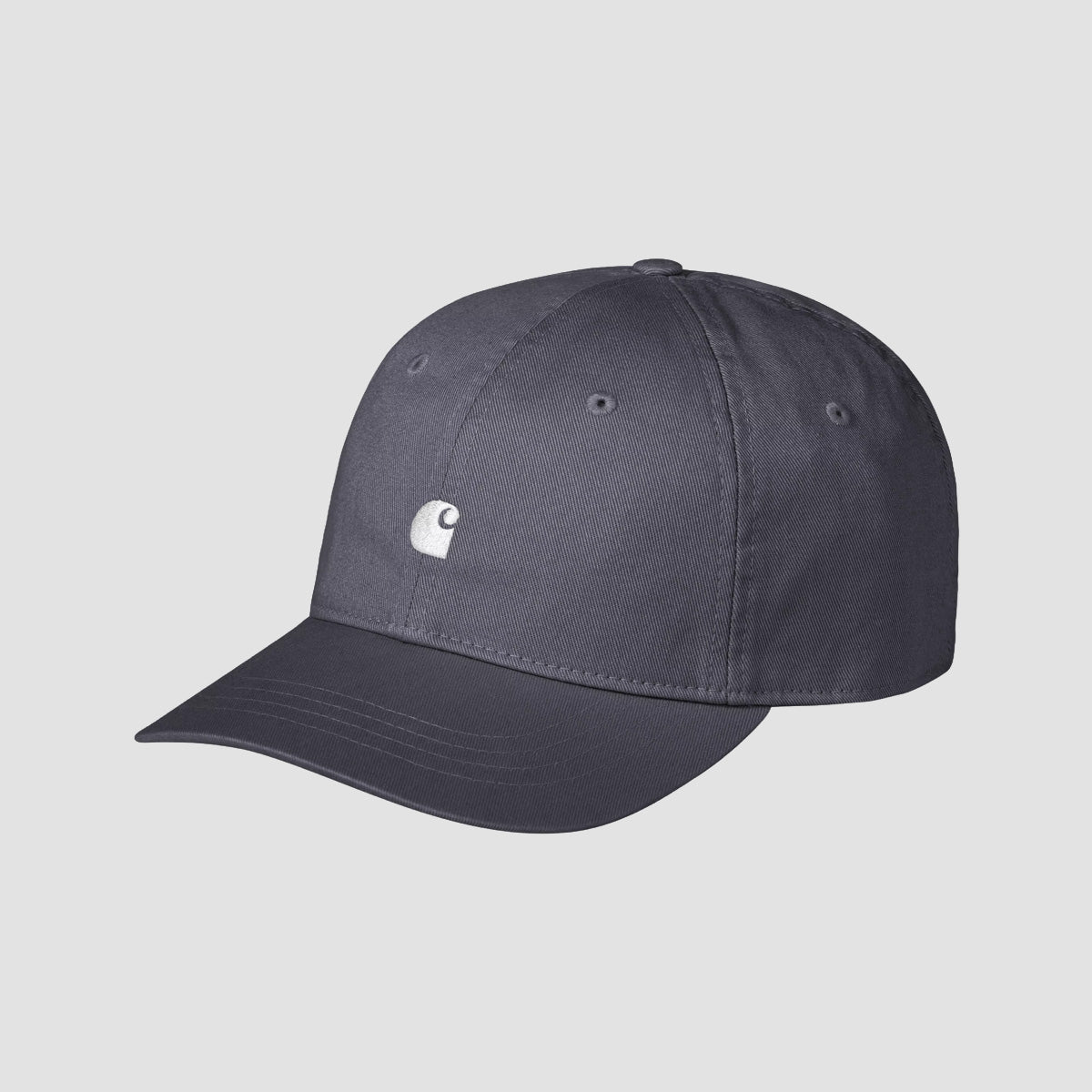 Carhartt WIP Madison Logo Cap Shady Purple/White