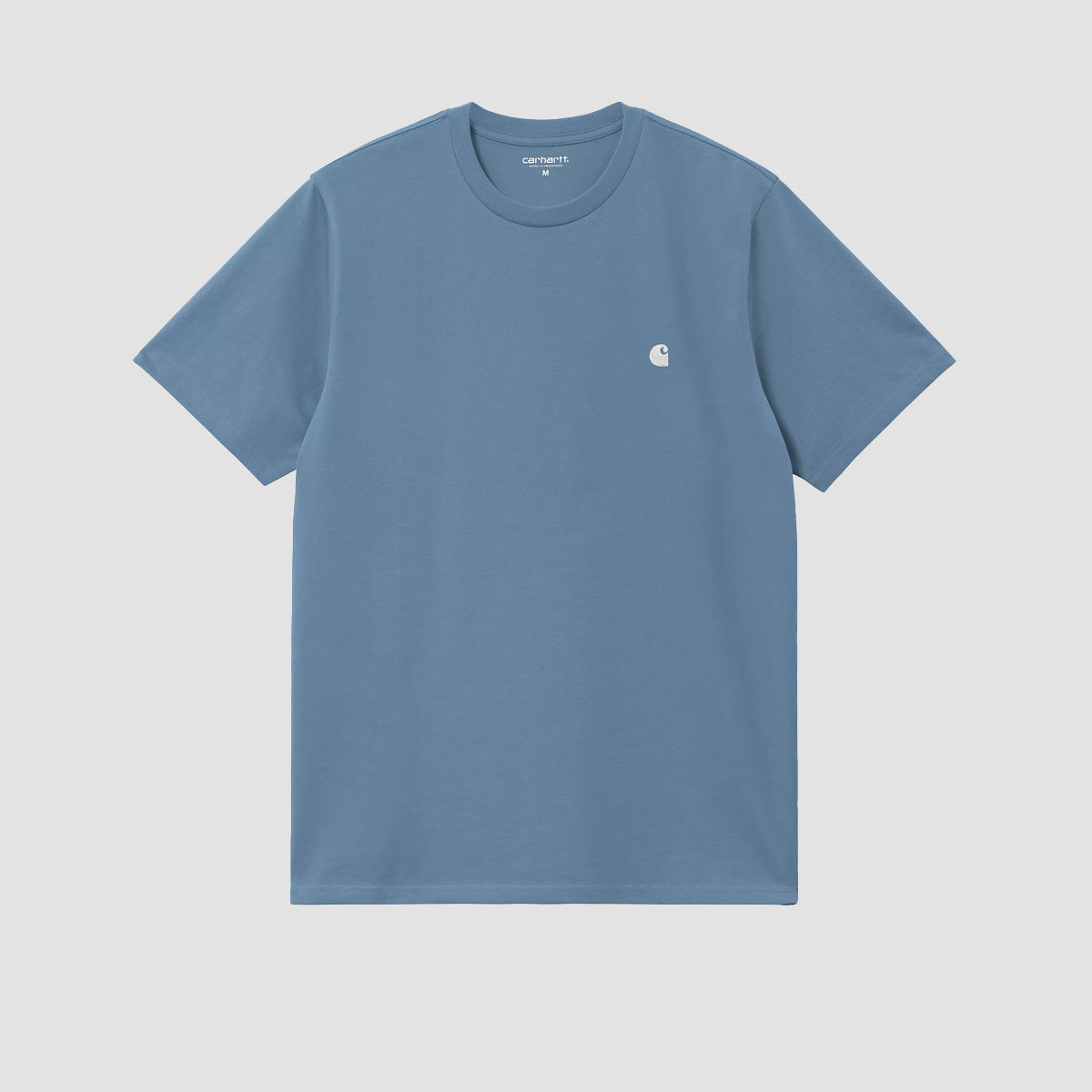 Carhartt WIP Madison T-Shirt Icy Water/White