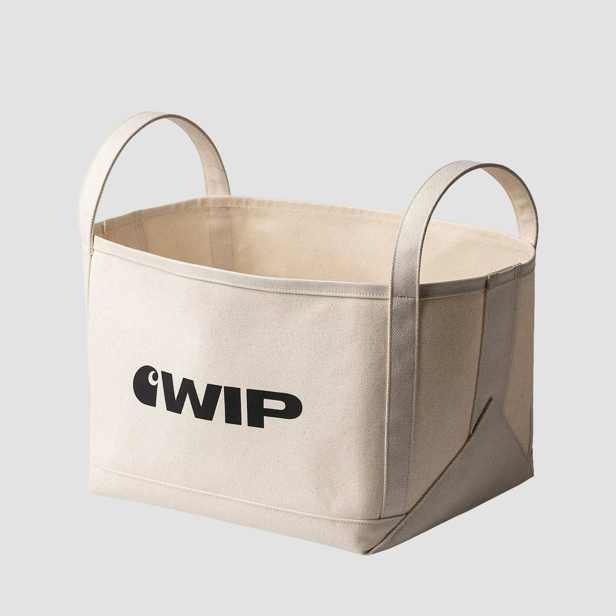 Carhartt WIP Magazine Canvas Basket Natural