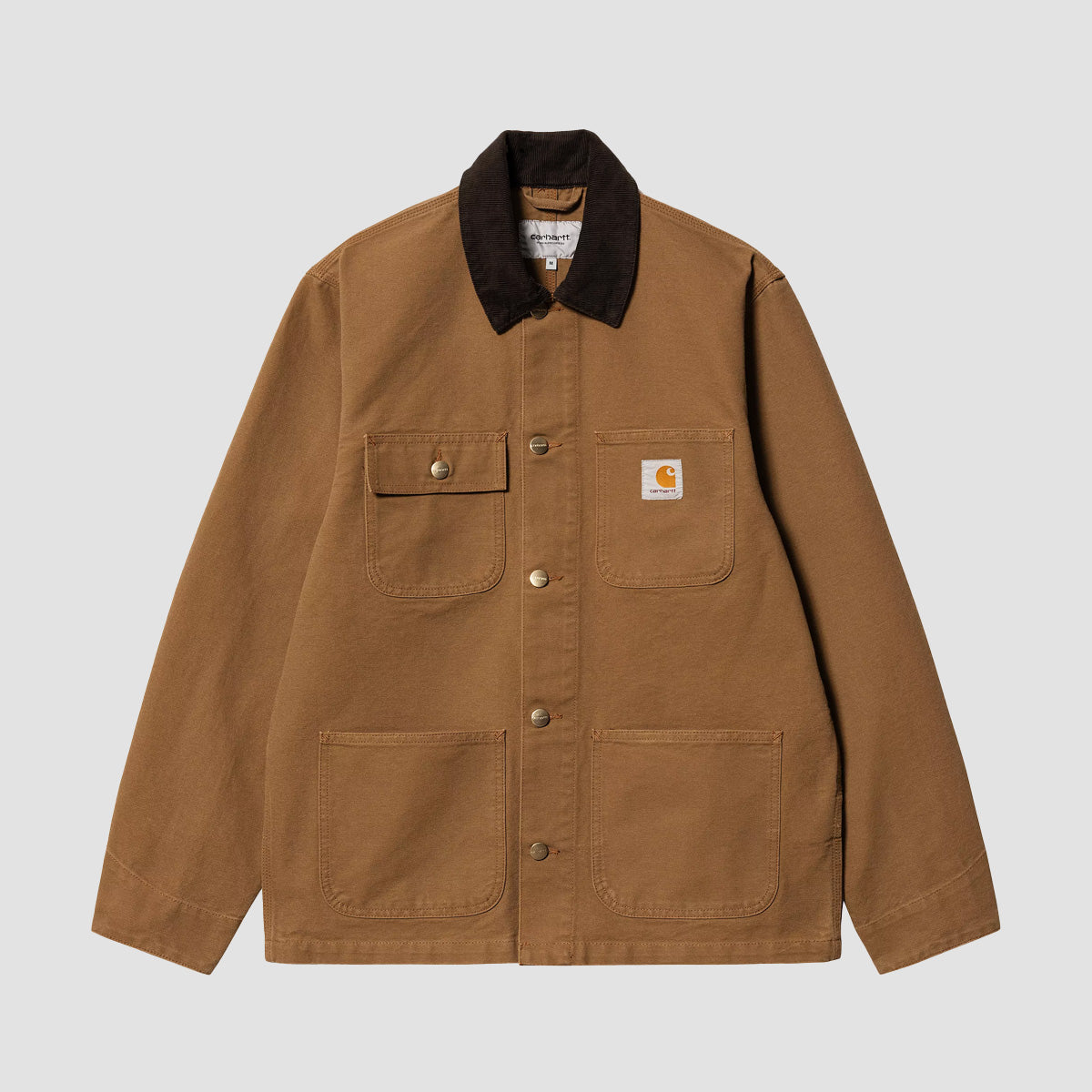 Carhartt WIP Michigan Coat Hamilton Brown/Tobacco Rinsed