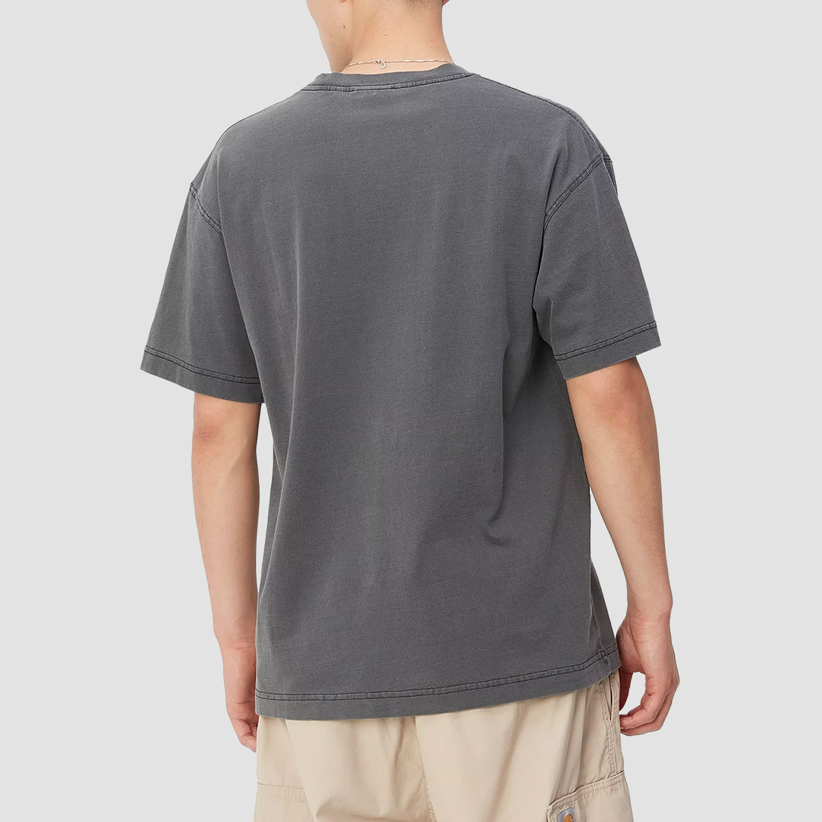 Carhartt WIP Nelson T-Shirt Black Garment Dyed