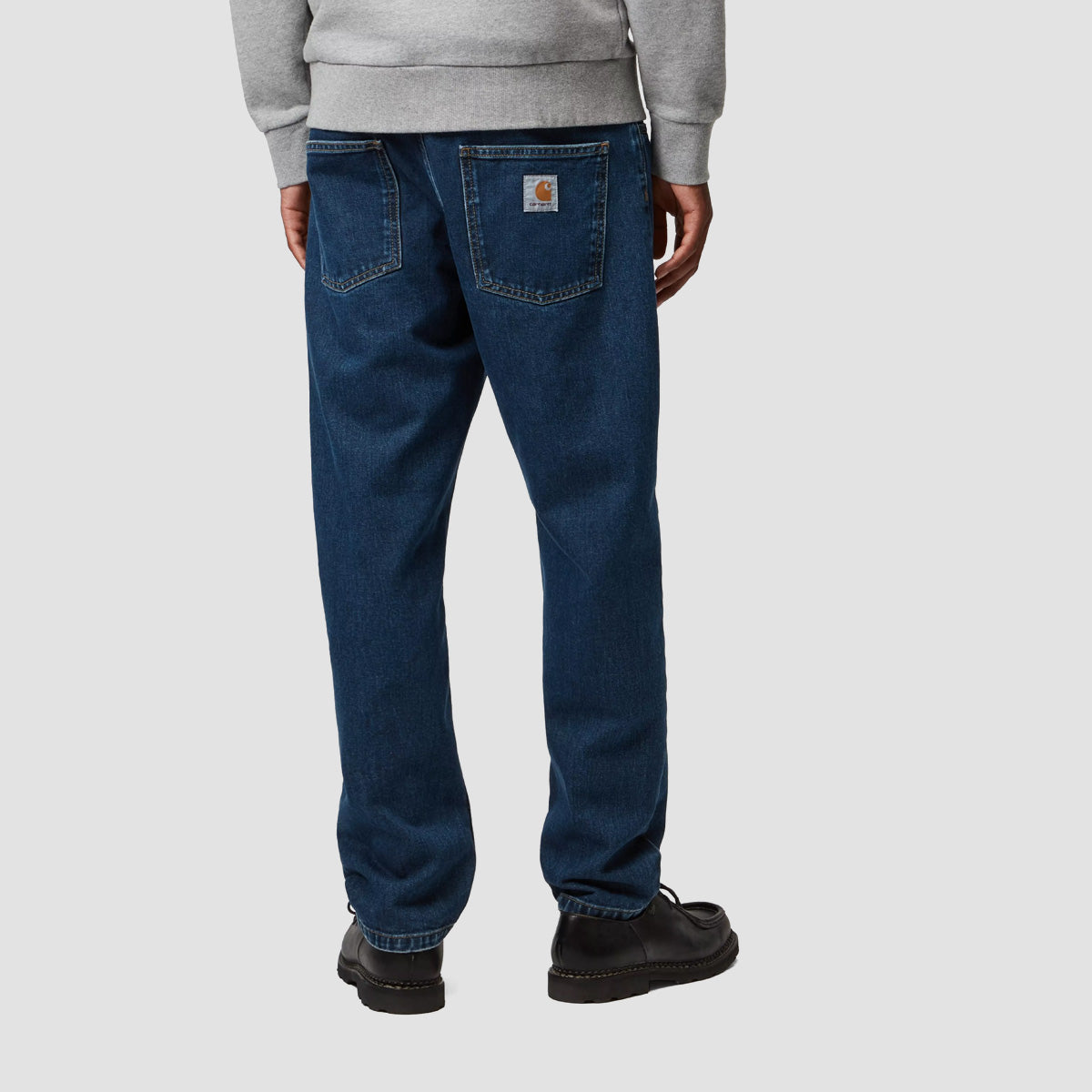 Carhartt WIP Newel Relaxed Tapered Jeans Blue Stone Washed