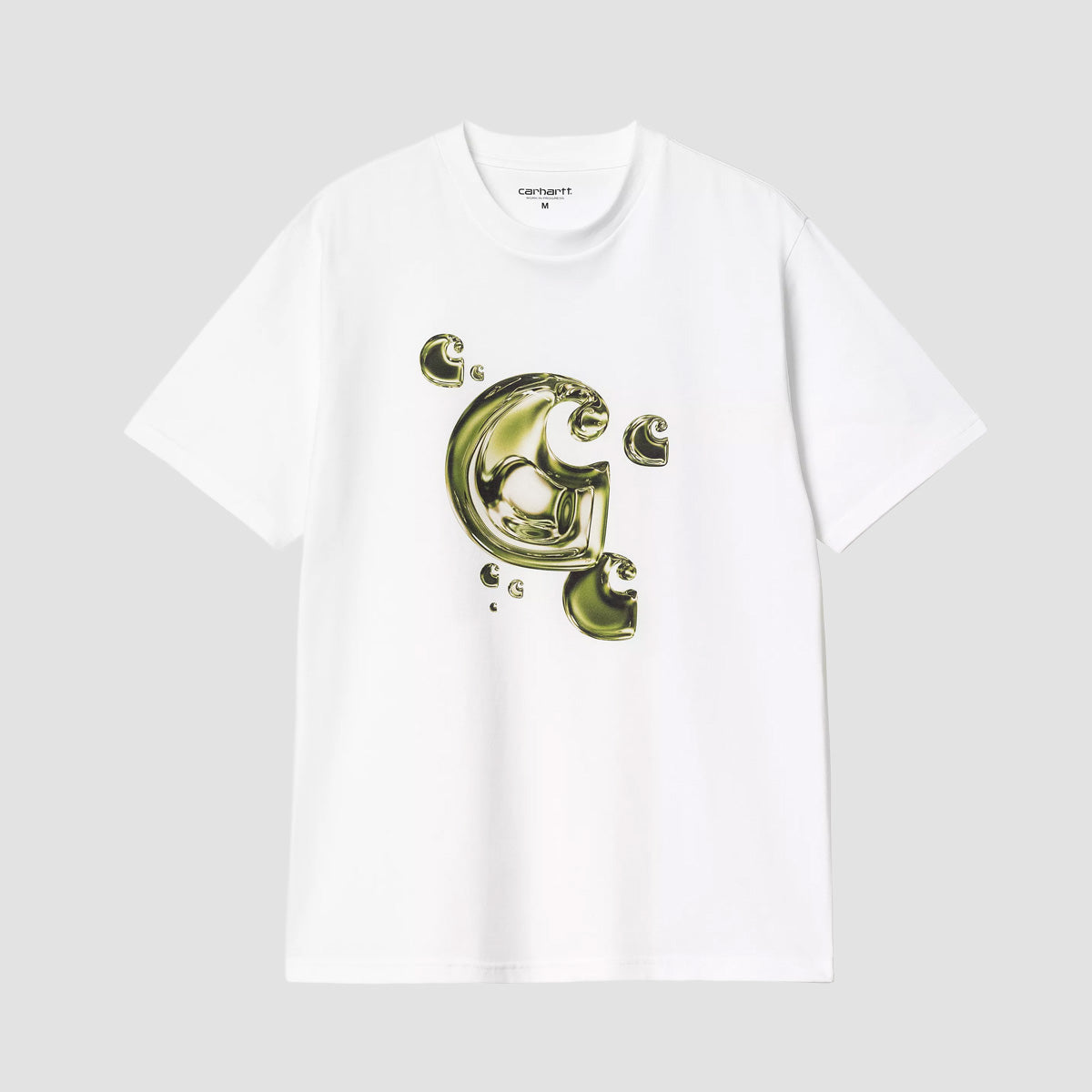 Carhartt WIP Solar Chrome C-Logo T-Shirt White