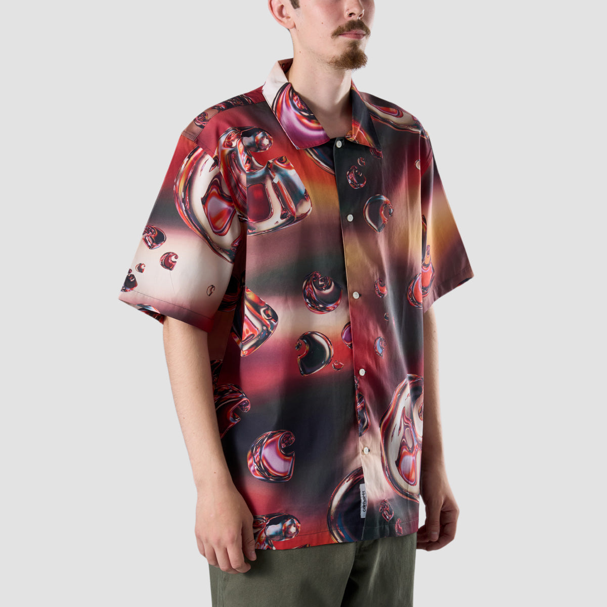 Carhartt WIP Solar Chrome Short Sleeve Shirt Solar Chrome