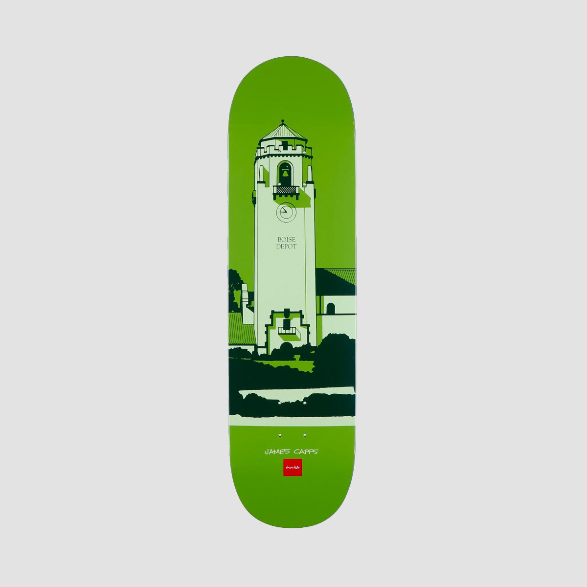 Chocolate Evan Hecox City Series James Capps Skateboard Deck - 8.5"