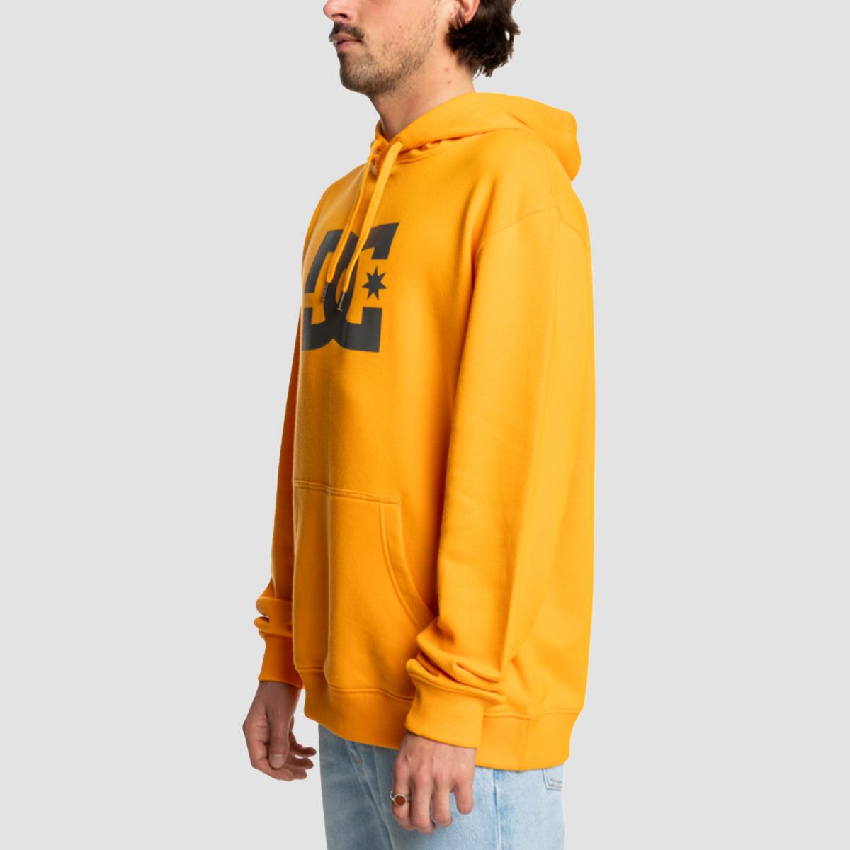 DC Star Pullover Hoodie Radiant Yellow