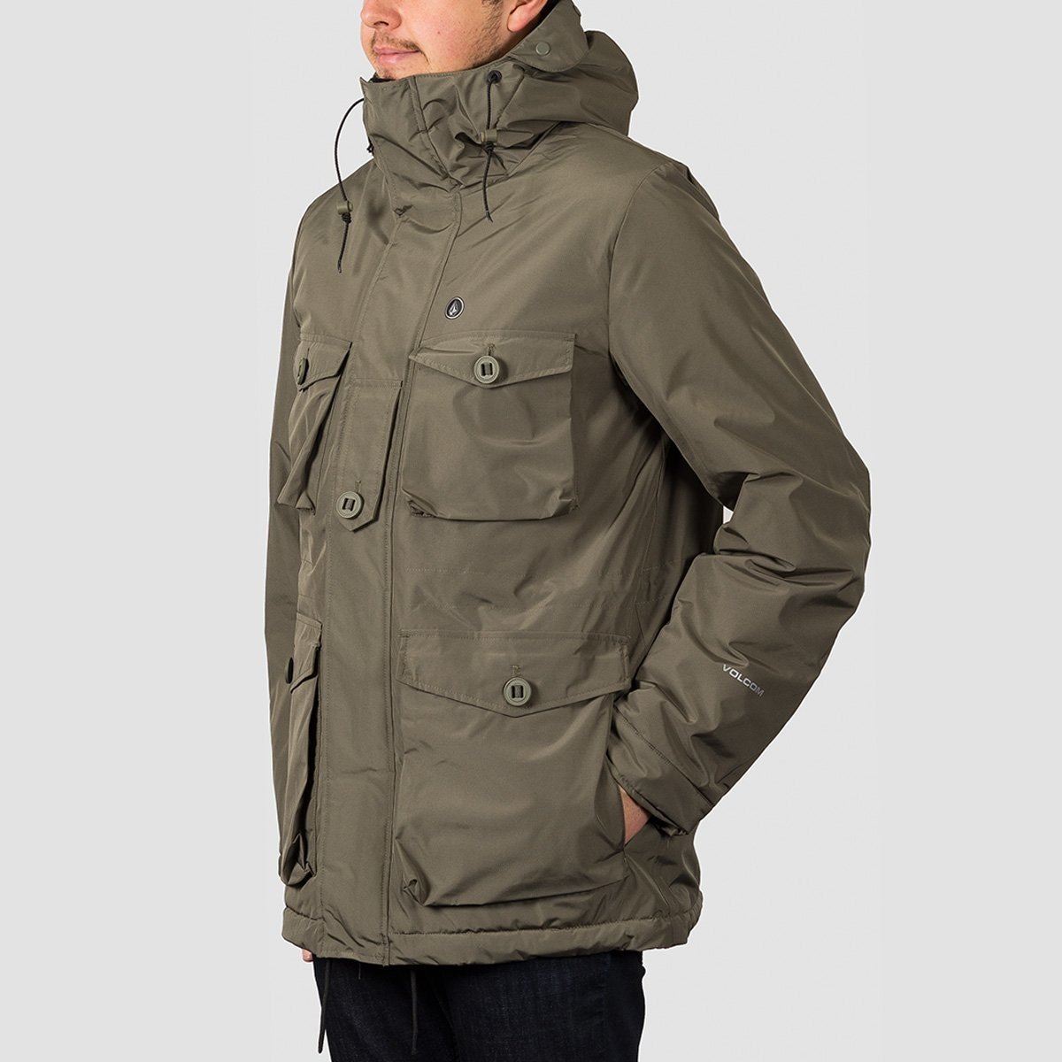 Volcom Hawstone 5K Jacket Army Green Combo