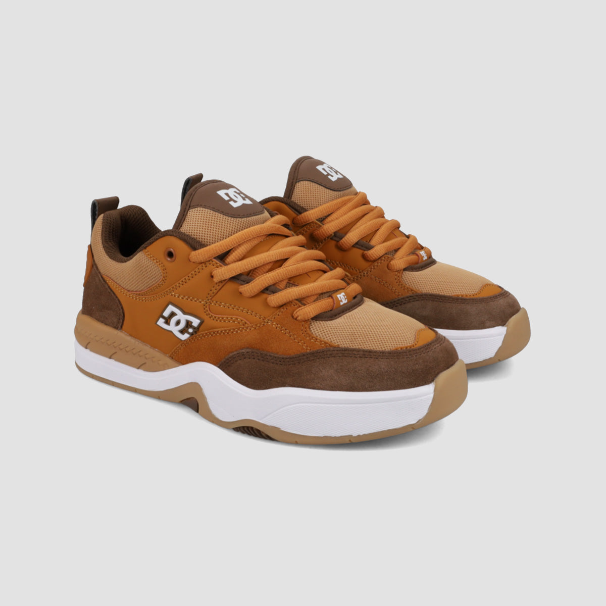 DC Ascend S Shoes - Brown/White