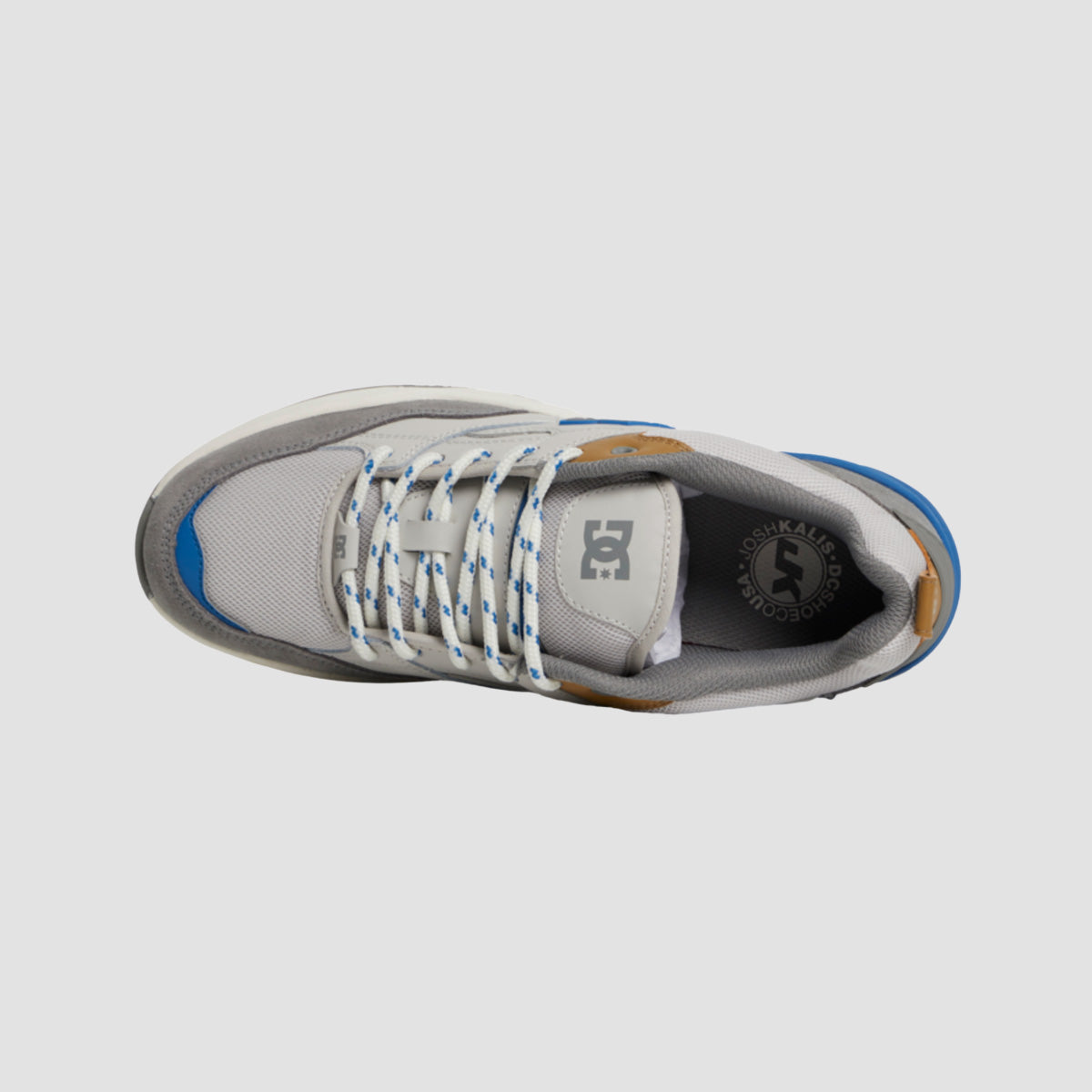 DC Ascend Shoes - Grey/Blue/Grey