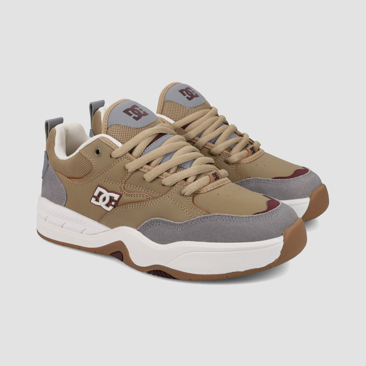 DC Ascend Shoes - Tan/Gum