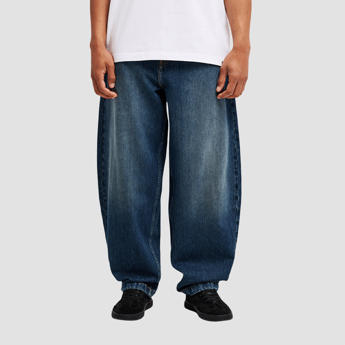 DC Barrel Fit Jeans Dark Denim
