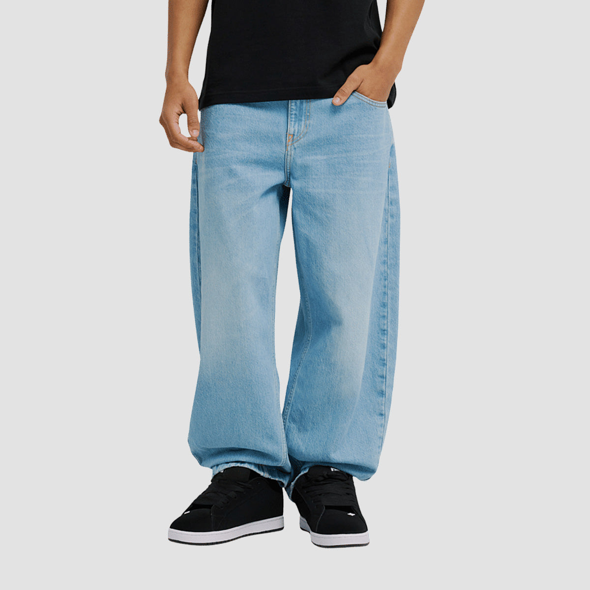 DC Barrel Fit Jeans Indigo Light