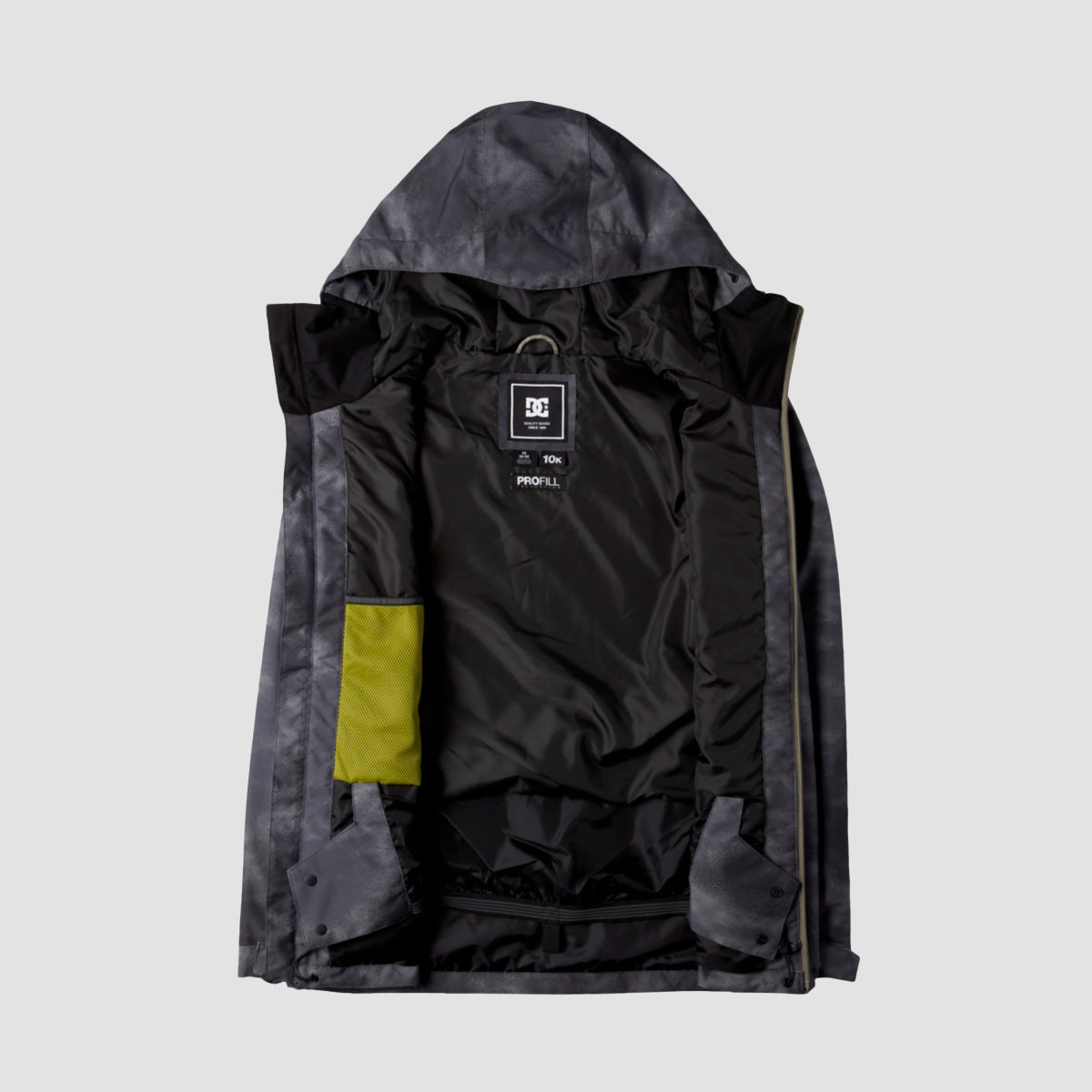 DC Basis Print Snow Jacket Overspray