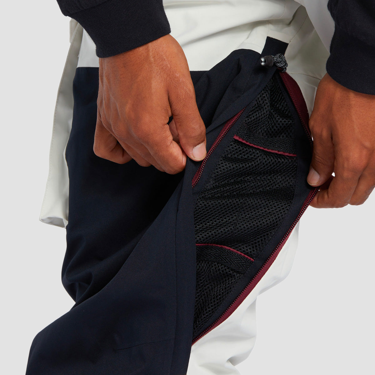 DC Brigade 45K Snow Bib Pants Silver Birch