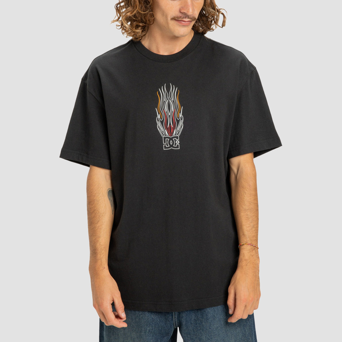 DC Burn Out T-Shirt Black