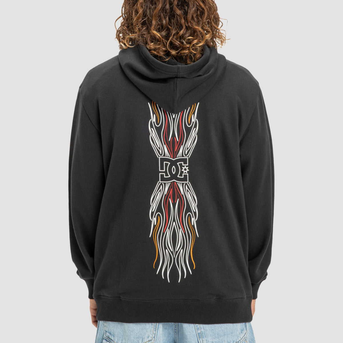 DC Burnt Pullover Hoodie Black