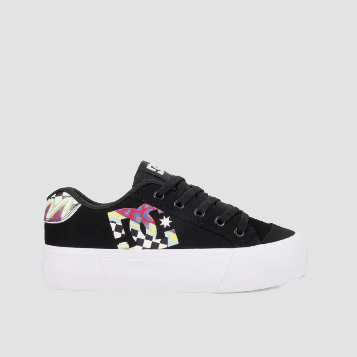 DC Chelsea PT Shoes - Black/Multi - Womens