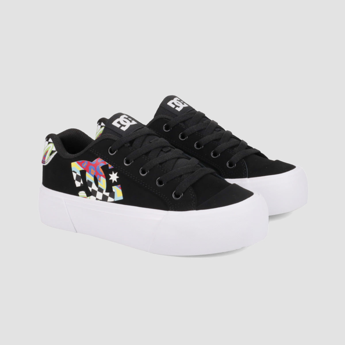 DC Chelsea PT Shoes - Black/Multi - Womens