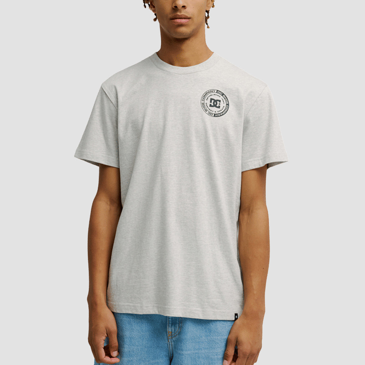 DC Corpo FB T-Shirt Light Heather Grey