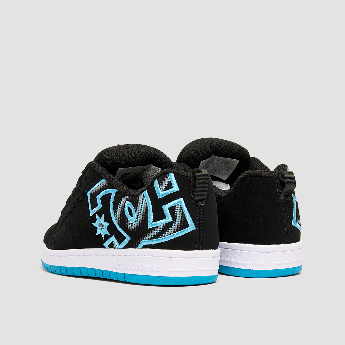 DC Court Graffik Shoes - Black/Glow - Kids