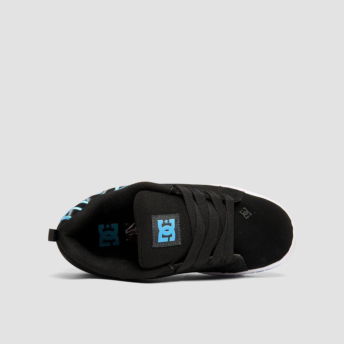 DC Court Graffik Shoes - Black/Glow - Kids