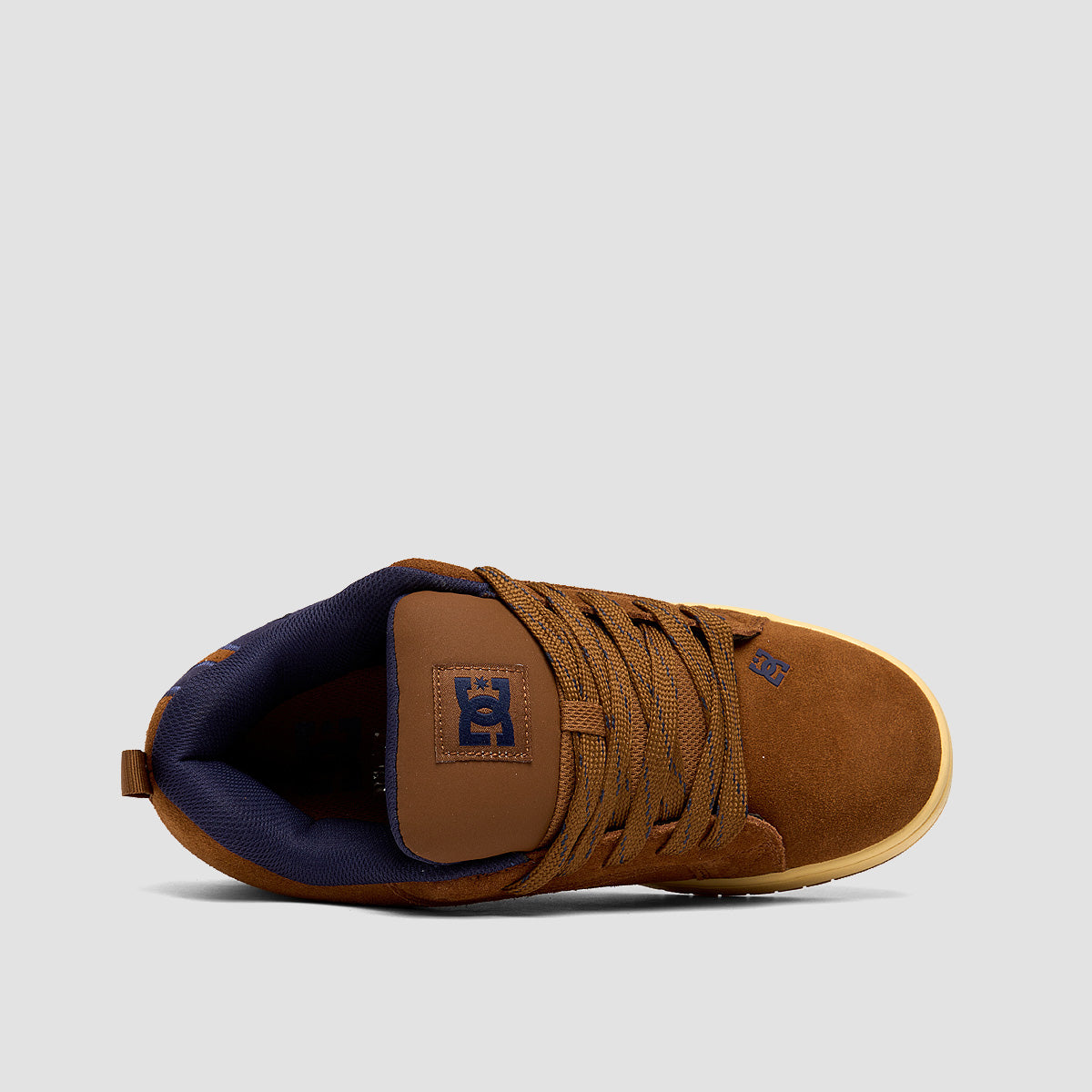 DC Court Graffik Shoes - Brown/Tan/Navy