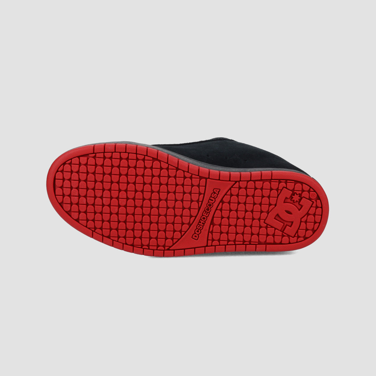 DC Court Graffik Shoes - Dark Grey/Red