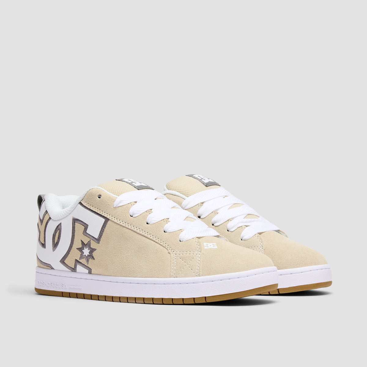 DC Court Graffik Shoes - Oatmeal