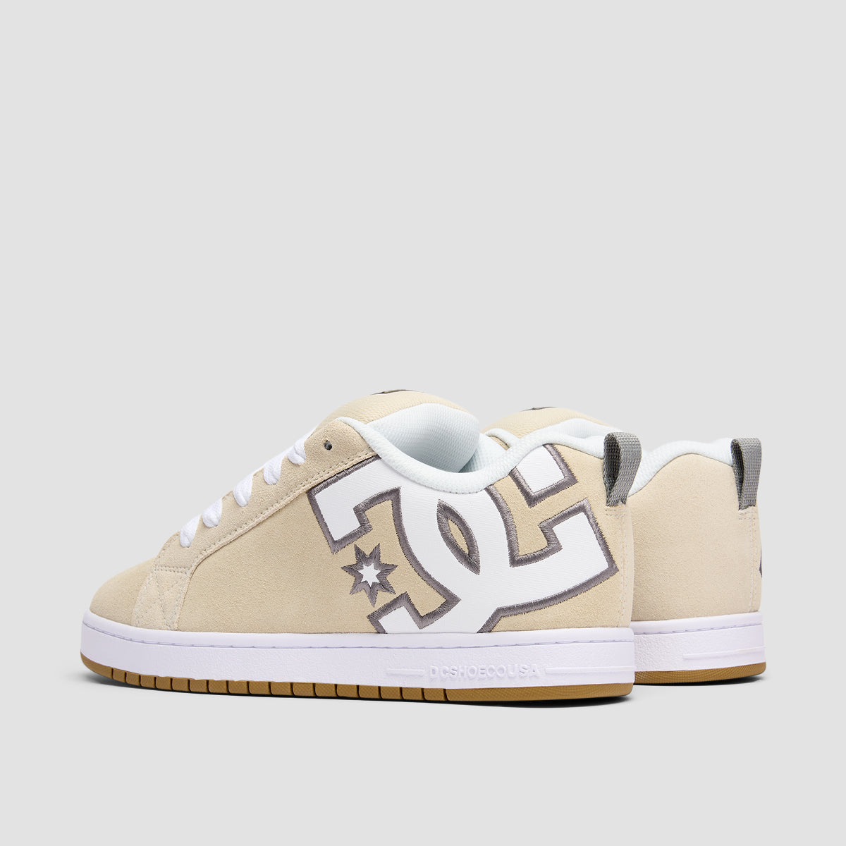 DC Court Graffik Shoes - Oatmeal
