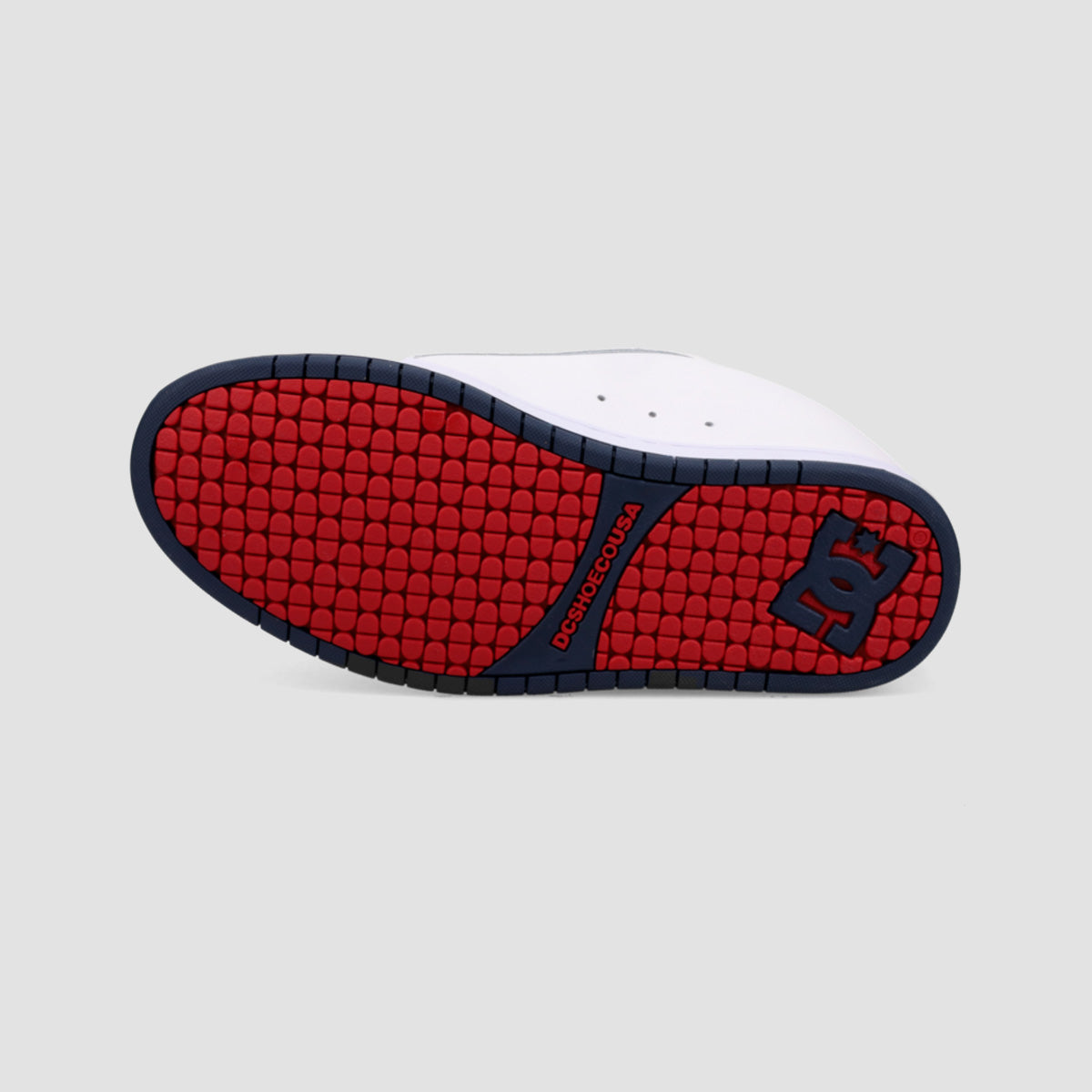 DC Court Graffik Shoes - White/Navy/Red