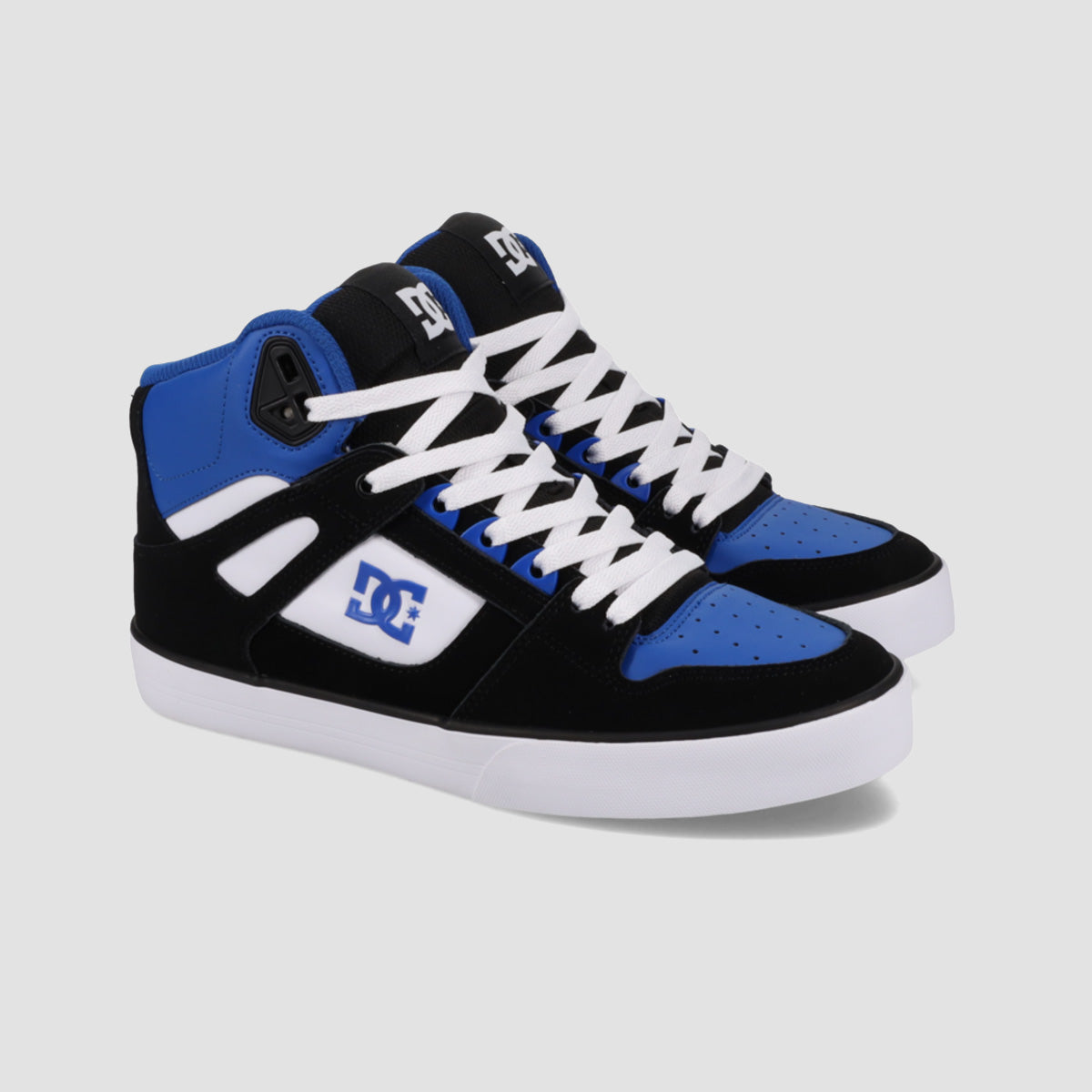 DC DC Pure High-Top WC Shoes - Black/Blue/White
