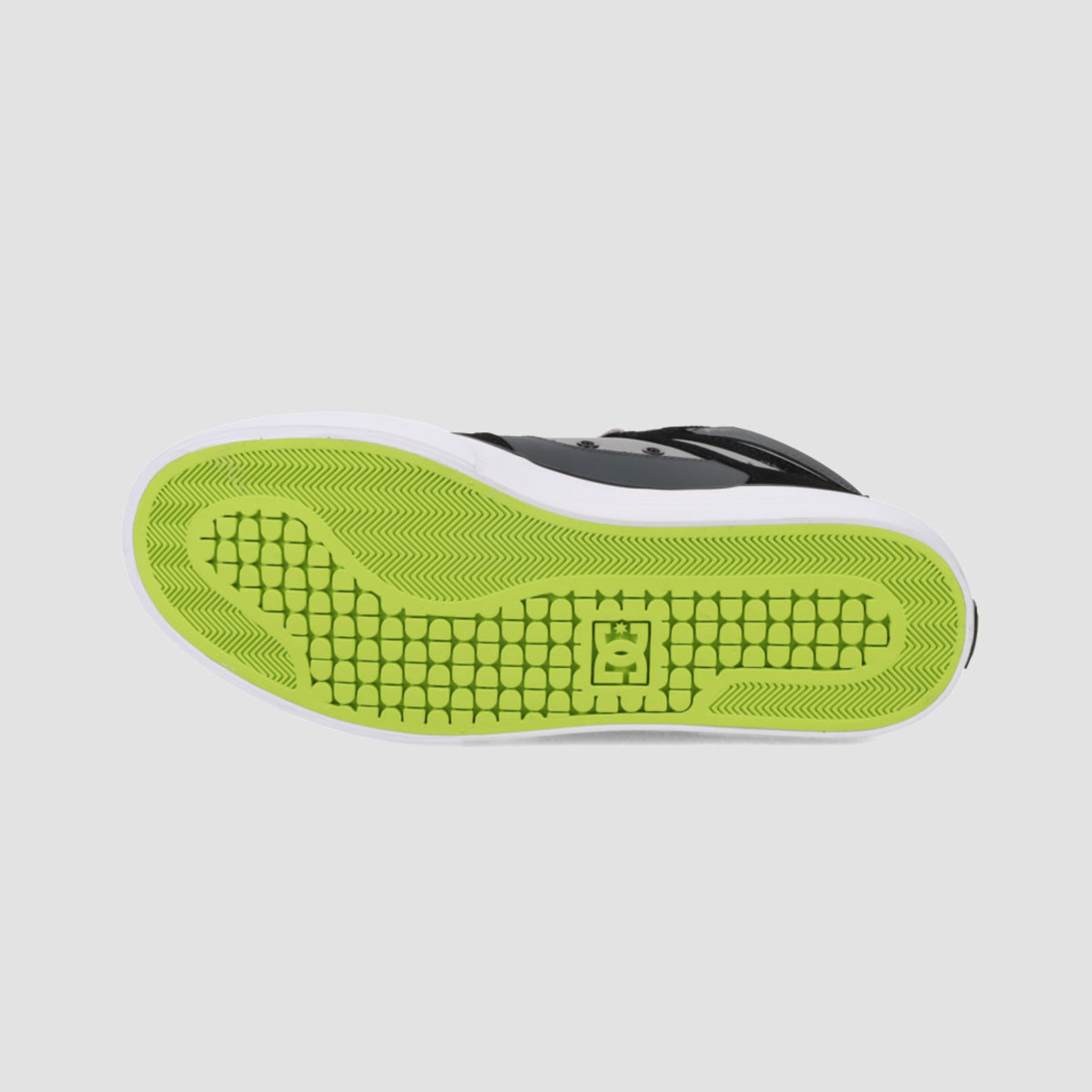 DC DC Pure High-Top WC Shoes - Black/Lime