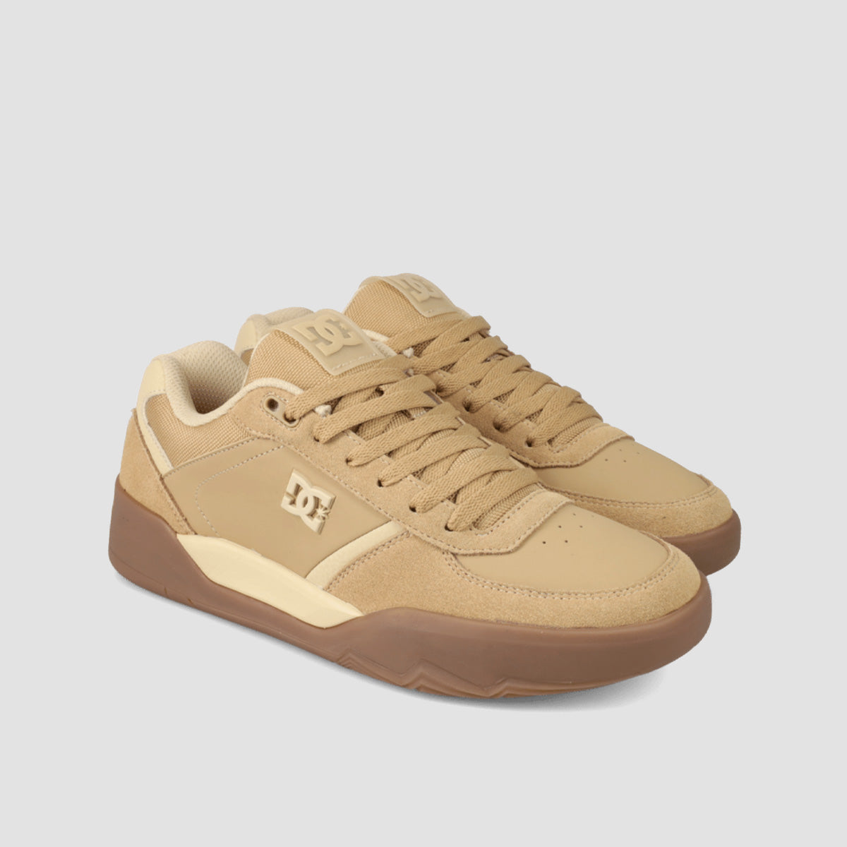 DC Fractal S Shoes - Tan/Gum