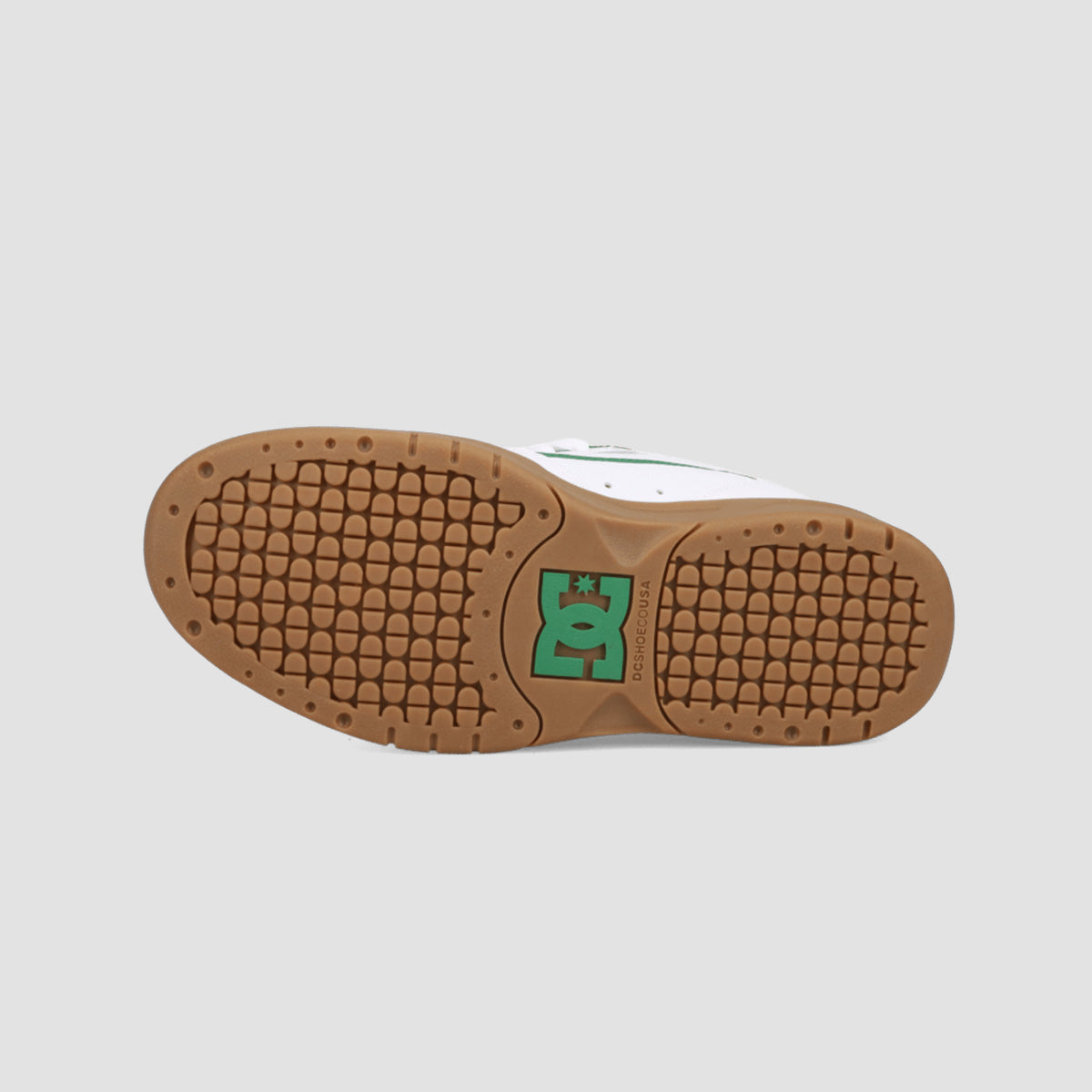 DC JS2 Shoes - White/Green/Gum