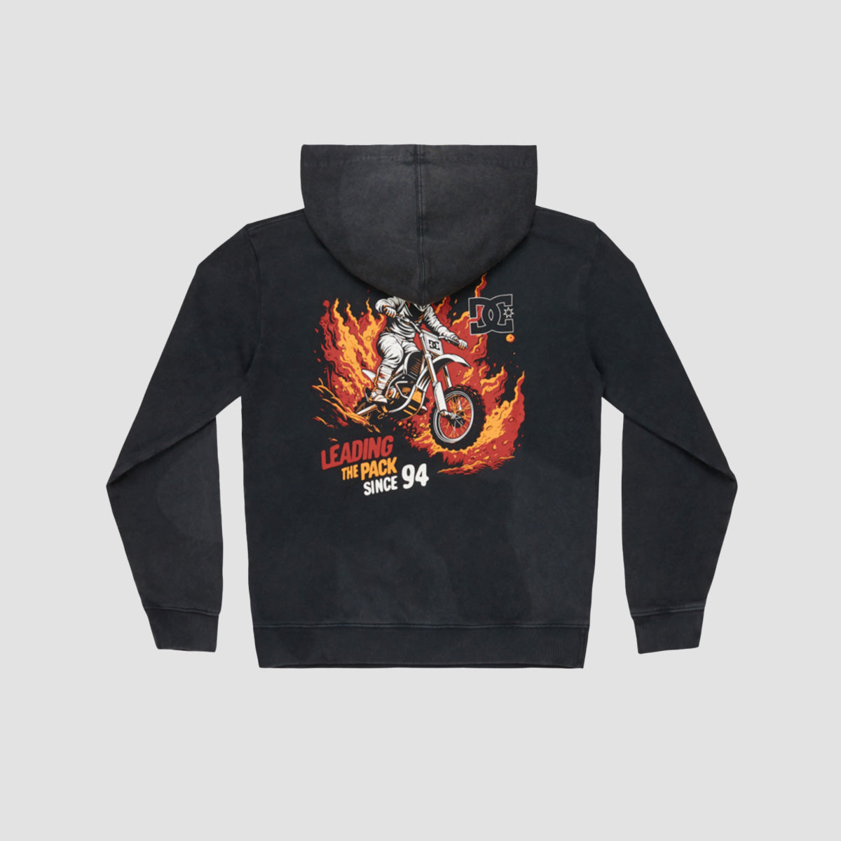 DC Leading The Pack Pullover Hoodie Black Acid - Kids