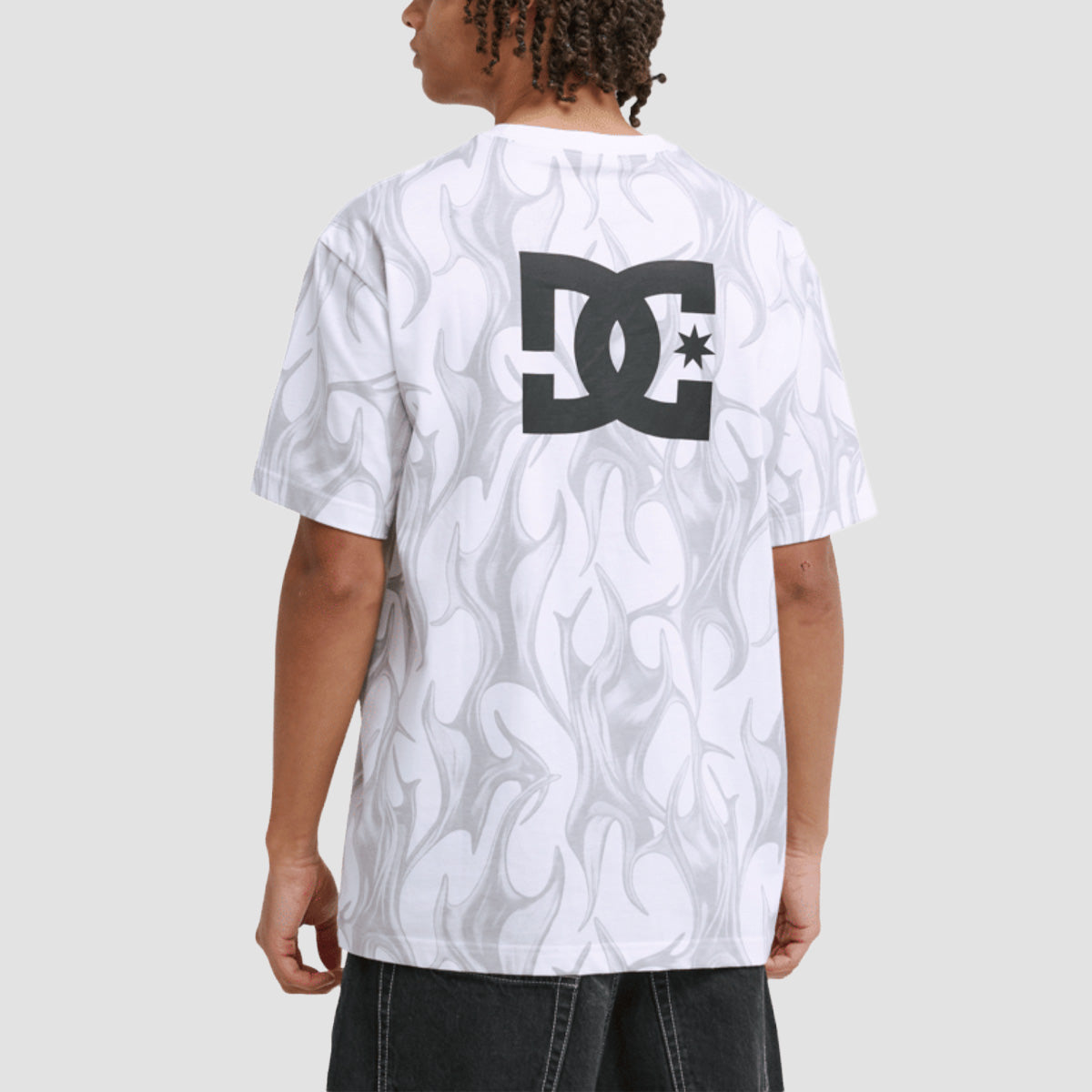 DC Liquid Fuego T-Shirt White